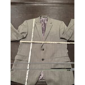 Ralph Lauren Mens Tweed Sport Coat 41 41R Plaid Jacket Blazer Wool Brown Tan